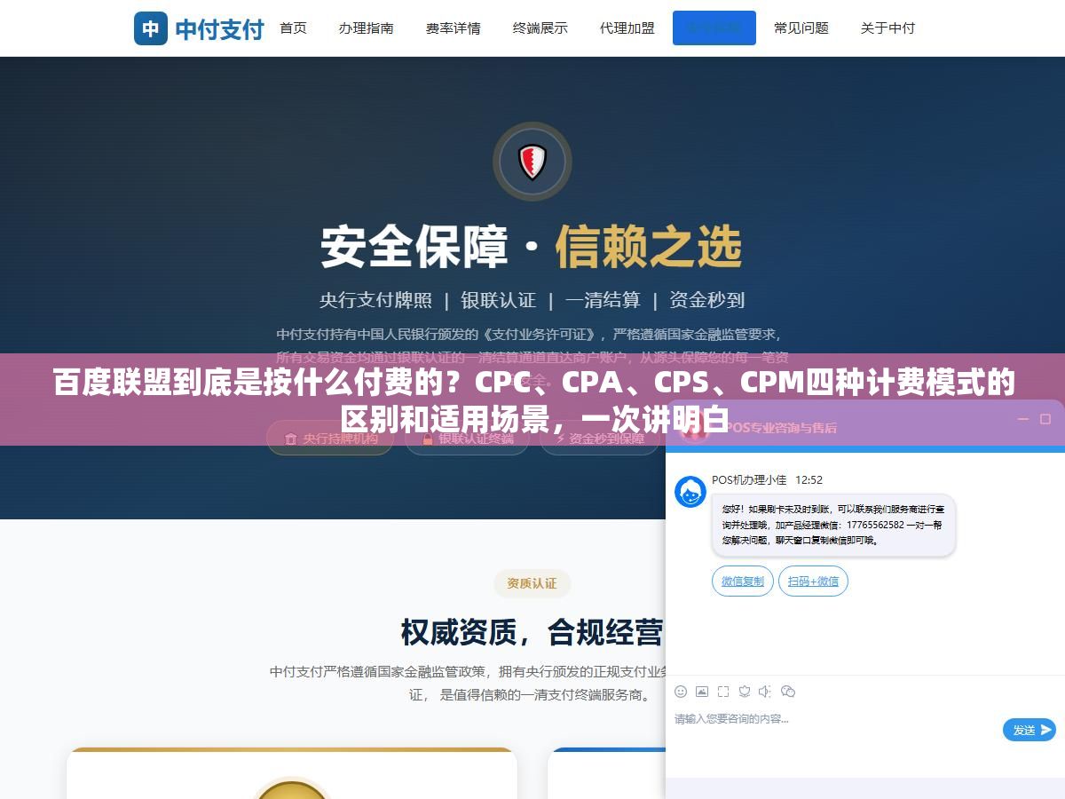 百度联盟到底是按什么付费的?CPC、CPA、CPS、CPM四种计费模式的区别和适用场景,一次讲明白 2 - 百度联盟到底是按什么付费的?CPC、CPA、CPS、CPM四种计费模式的区别和适用场景,一次讲明白 - UC建站系统