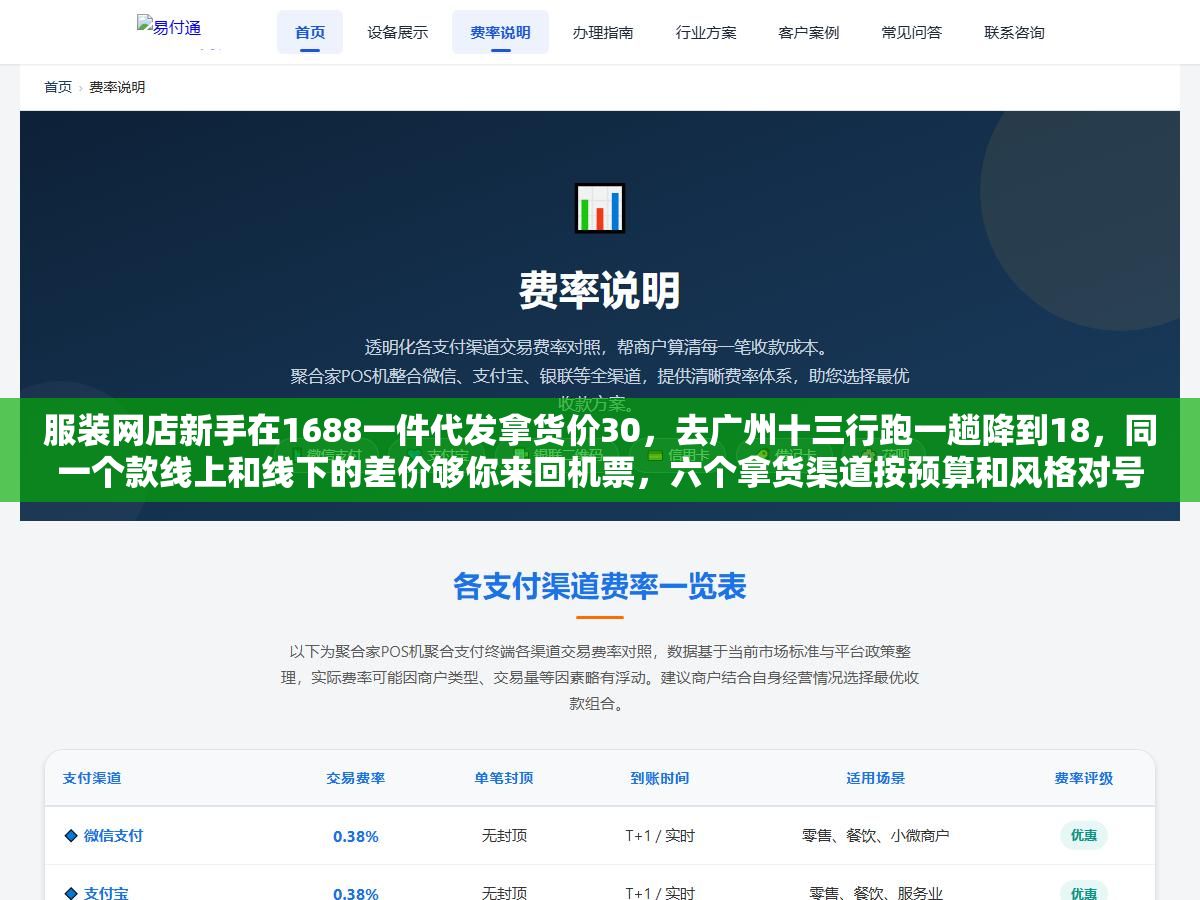服装网店新手在1688一件代发拿货价30,去广州十三行跑一趟降到18,同一个款线上和线下的差价够你来回机票,六个拿货渠道按预算和风格对号入座 2 - 服装网店新手在1688一件代发拿货价30,去广州十三行跑一趟降到18,同一个款线上和线下的差价够你来回机票,六个拿货渠道按预算和风格对号入座 - UC建站系统
