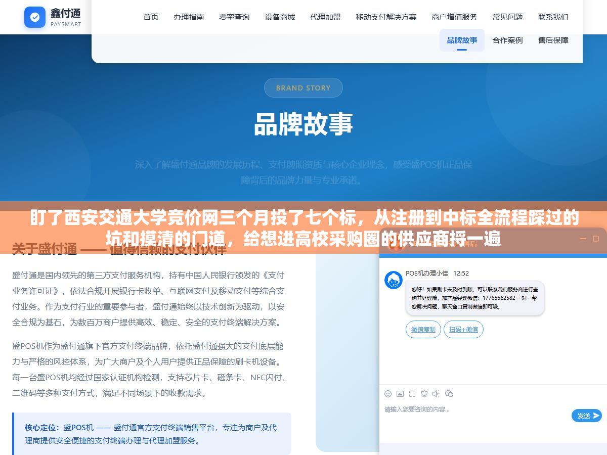 2 - 盯了西安交通大学竞价网三个月投了七个标，从注册到中标全流程踩过的坑和摸清的门道，给想进高校采购圈的供应商捋一遍 - UC建站系统