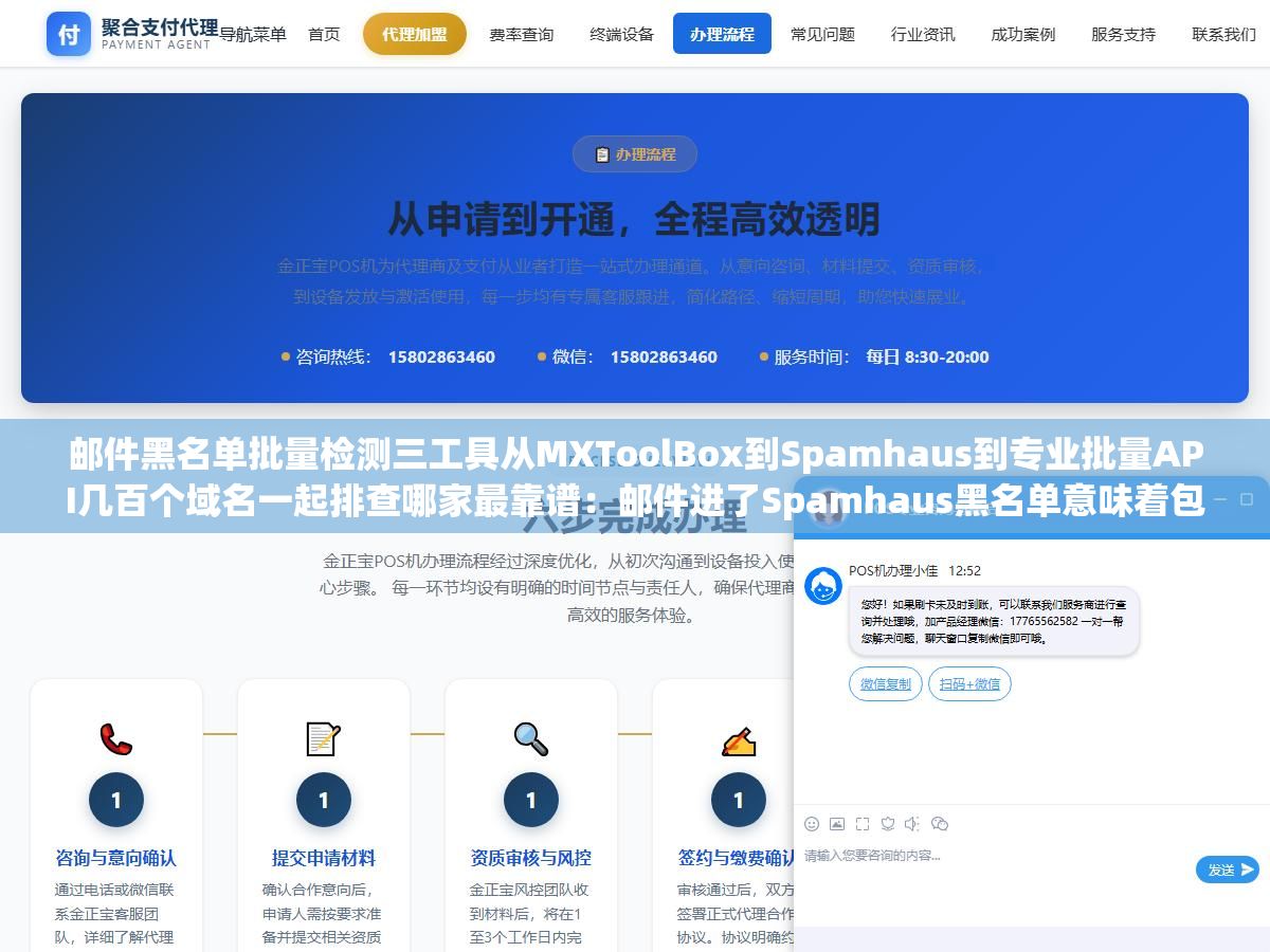 邮件黑名单批量检测三工具从MXToolBox到Spamhaus到专业批量API几百个域名一起排查哪家最靠谱:邮件进了Spamhaus黑名单意味着包括Gmail和Outlook在内主流邮箱全部拒收意味着你的整个域名信誉已经接近破产线 2 - 邮件黑名单批量检测三工具从MXToolBox到Spamhaus到专业批量API几百个域名一起排查哪家最靠谱:邮件进了Spamhaus黑名单意味着包括Gmail和Outlook在内主流邮箱全部拒收意味着你的整个域名信誉已经接近破产线 - UC建站系统