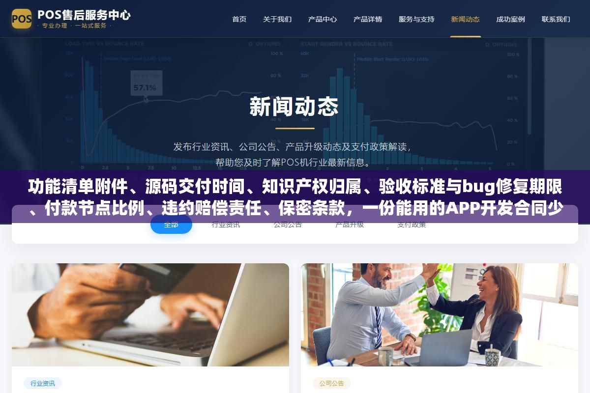 3 - 功能清单附件、源码交付时间、知识产权归属、验收标准与bug修复期限、付款节点比例、违约赔偿责任、保密条款，一份能用的APP开发合同少了任何一个条款，甲乙双方都可能在项目烂尾后互相扯皮 - UC建站系统