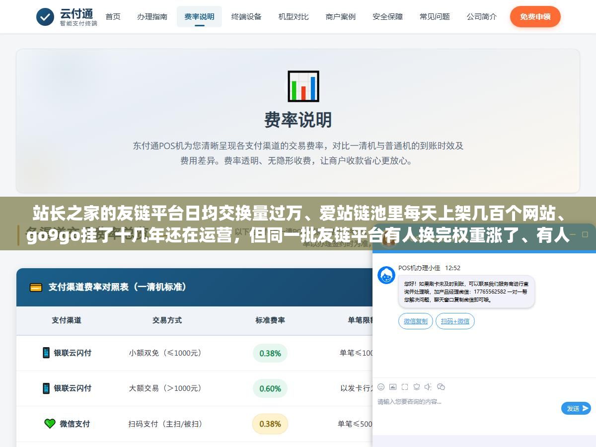 站长之家的友链平台日均交换量过万、爱站链池里每天上架几百个网站、go9go挂了十几年还在运营，但同一批友链平台有人换完权重涨了、有人换完全站被K，区别就在换之前有没有查这5项数据？