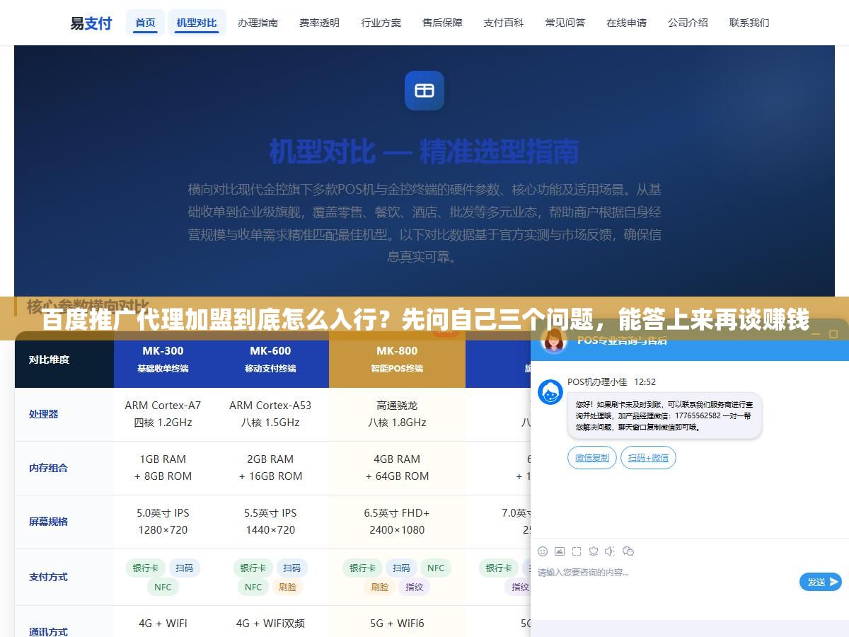 百度推广代理加盟到底怎么入行?先问自己三个问题,能答上来再谈赚钱 2 - 百度推广代理加盟到底怎么入行?先问自己三个问题,能答上来再谈赚钱 - UC建站系统