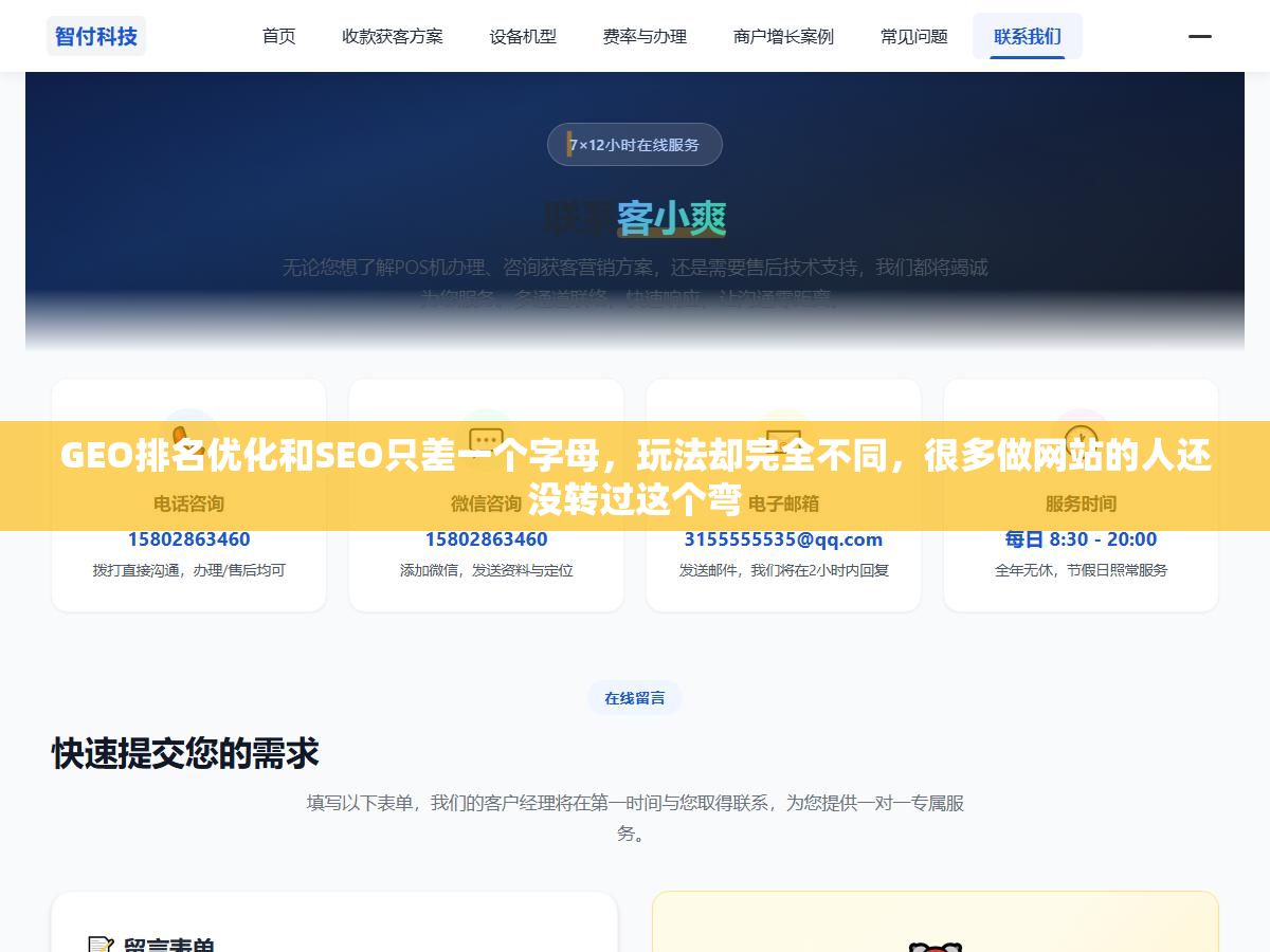 GEO排名优化和SEO只差一个字母,玩法却完全不同,很多做网站的人还没转过这个弯 2 - GEO排名优化和SEO只差一个字母,玩法却完全不同,很多做网站的人还没转过这个弯 - UC建站系统